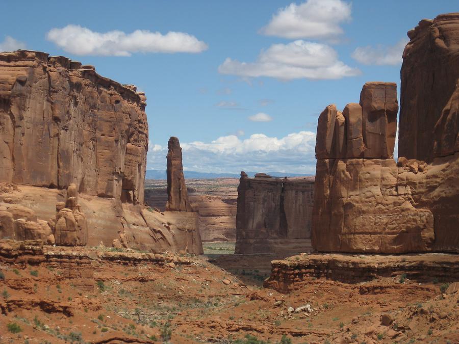 Arches National Park Park Avenue