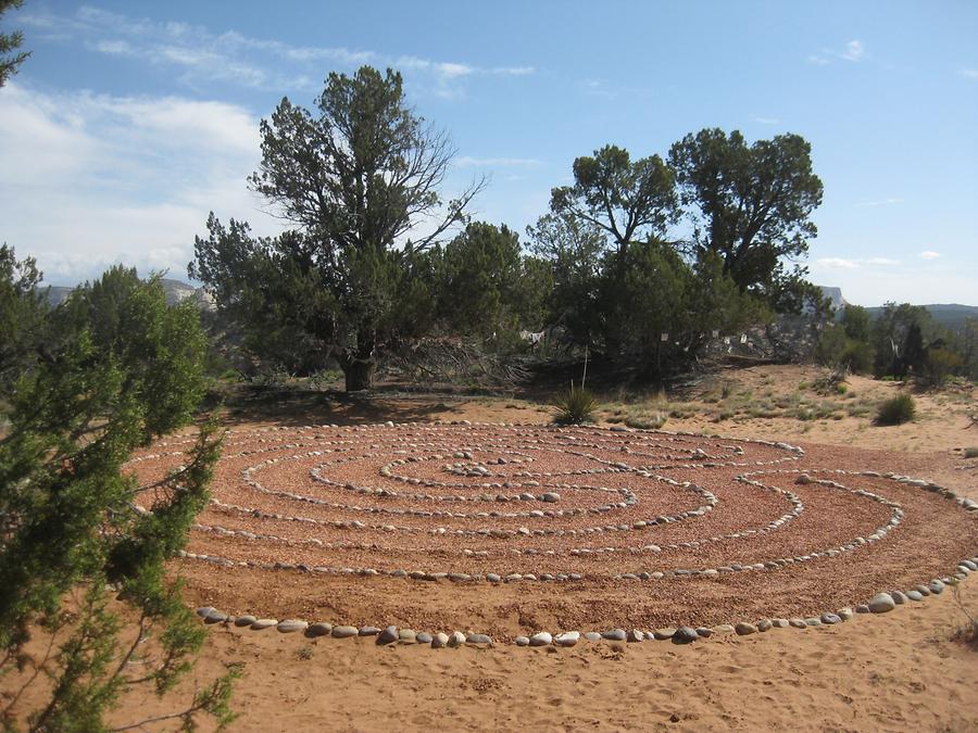 Kanab Best Friends Animal Sanctuary Labyrinth