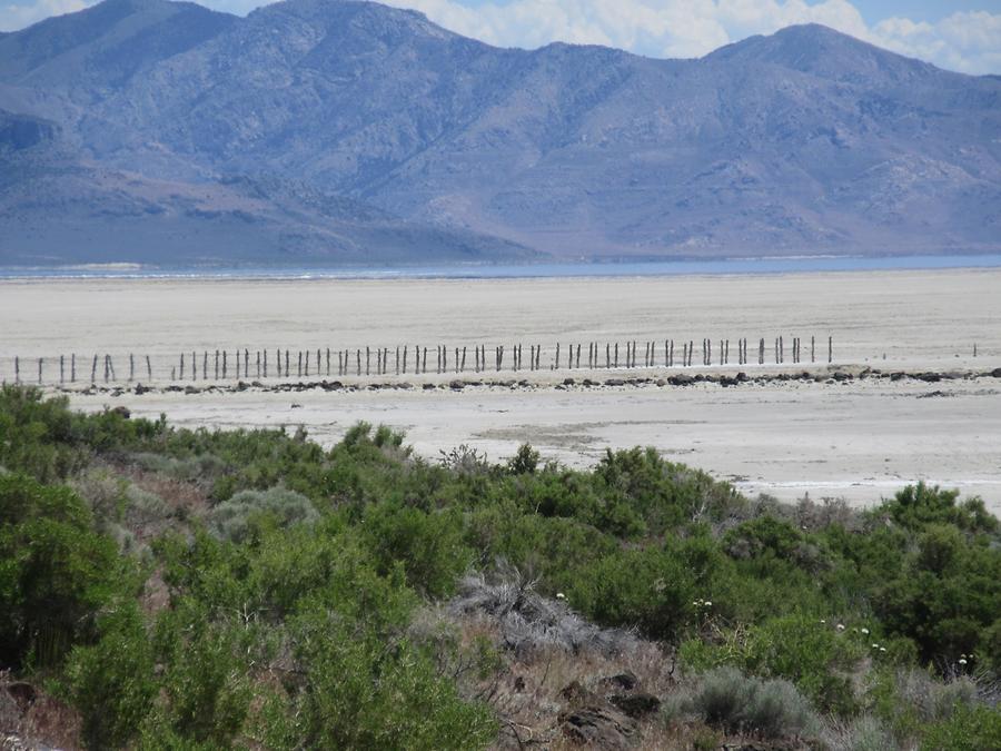 Rozel Point at Great Salt Lake - Former Pier