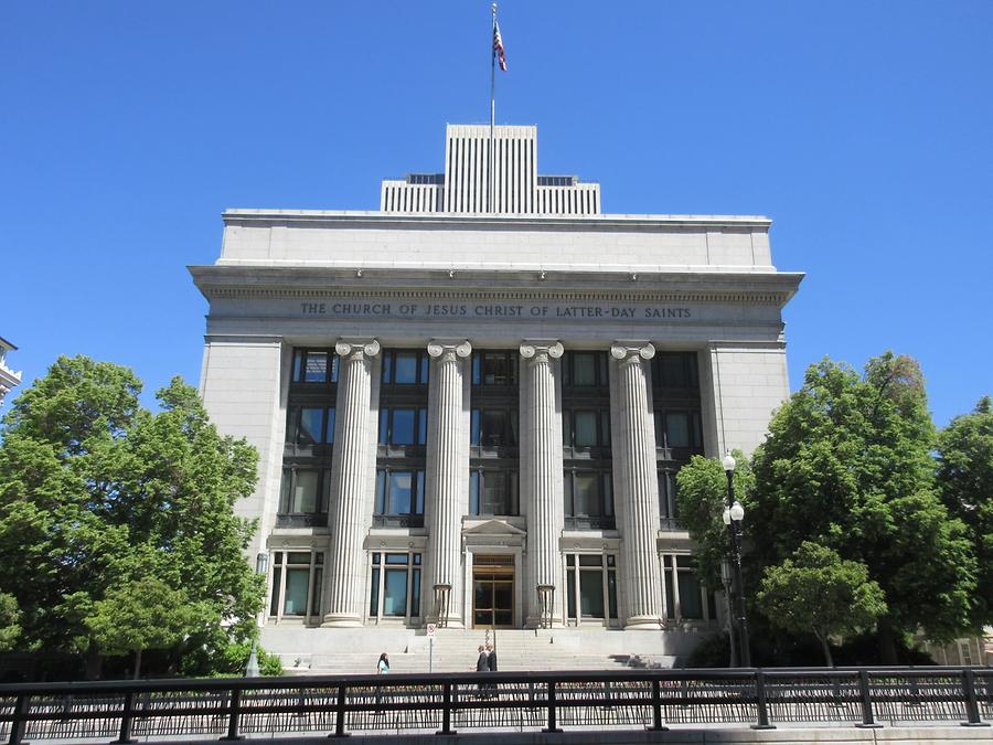 Salt Lake City - Temple Square - Administration Building of the Church of Jesus Christ of Latter-day Saints