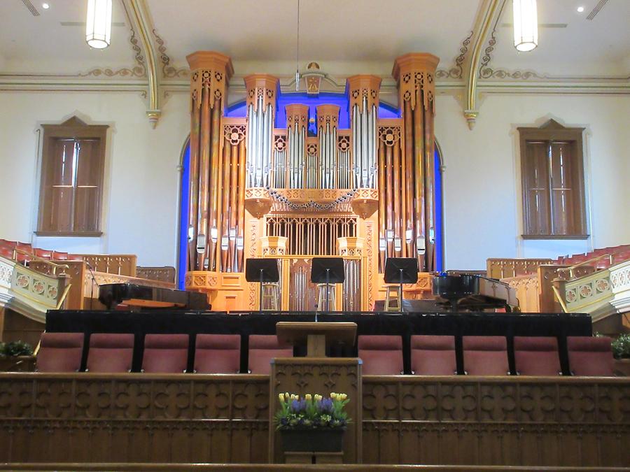 Salt Lake City - Temple Square - Assembly Hall of the Church of Jesus Christ of Latter-day Saints