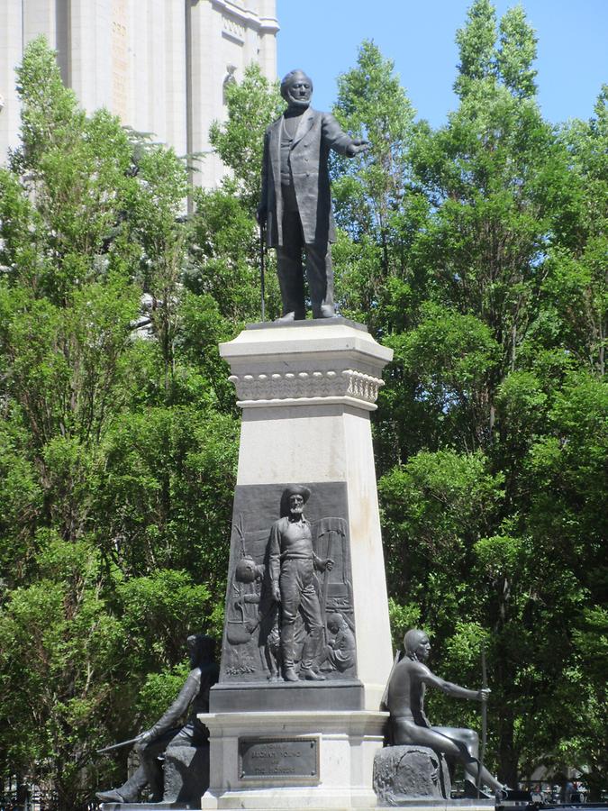 Salt Lake City - Temple Square - Brigham Young Monument