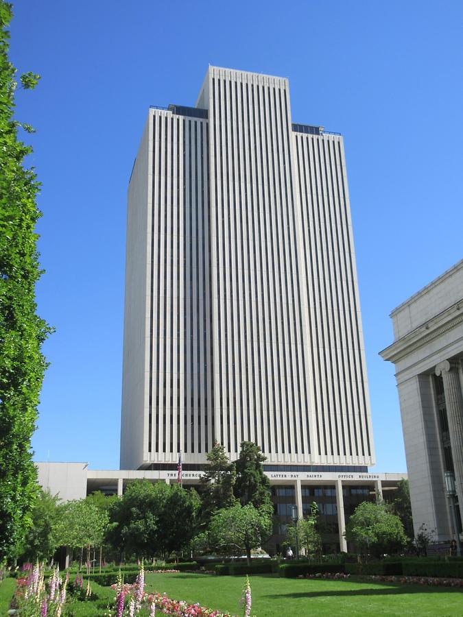 Salt Lake City - Temple Square - Office Building of the Church of Jesus Christ of Latter-day Saints