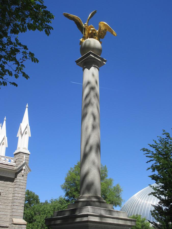 Salt Lake City - Temple Square - Seagull Monument