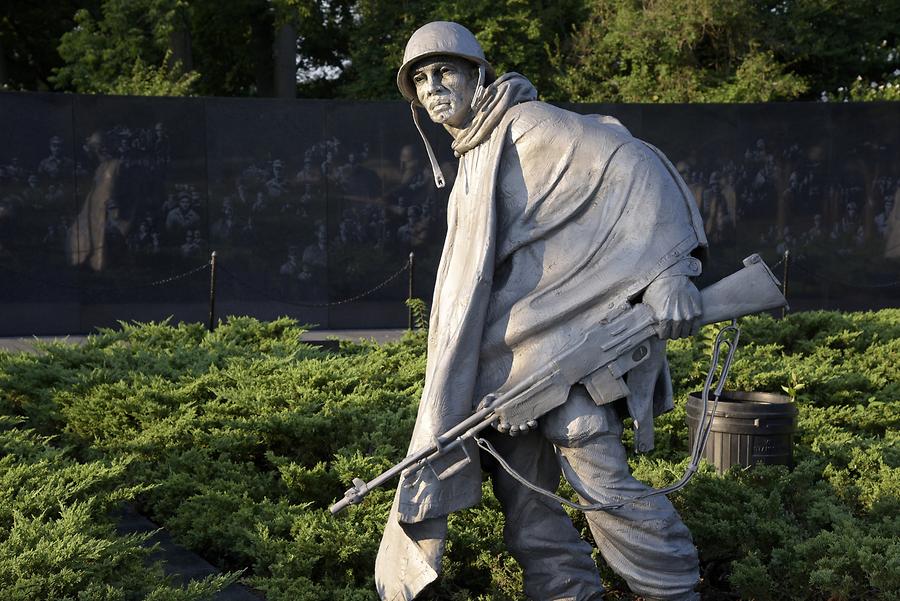 Korean War Veterans Memorial - Detail