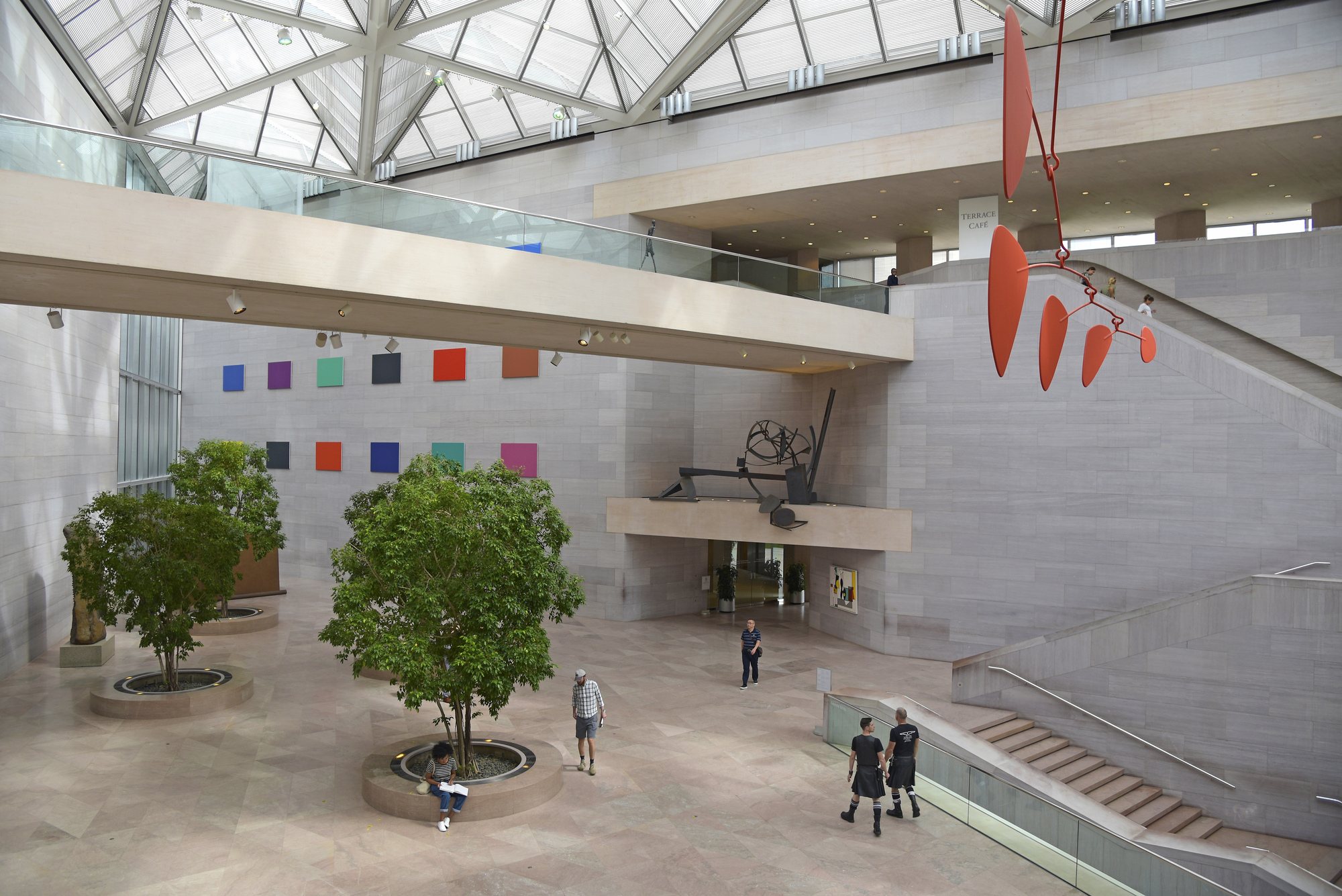 National Gallery of Art Inside; East Building (2) Washington