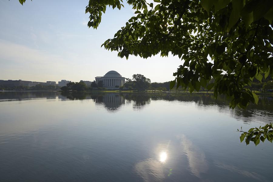 Tidal Basin with Jefferson Memorial Tidal Basin with Jefferson Memorial