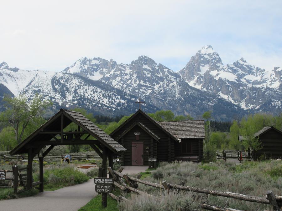 Grand Teton National Park - Menors Ferry Historic District - Chapel of the Transfiguration