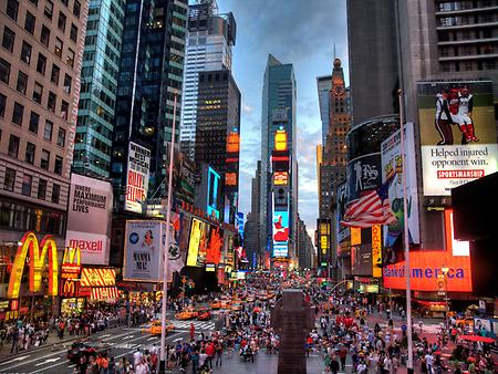 Times square, Foto: source: Wikicommons unter CC 