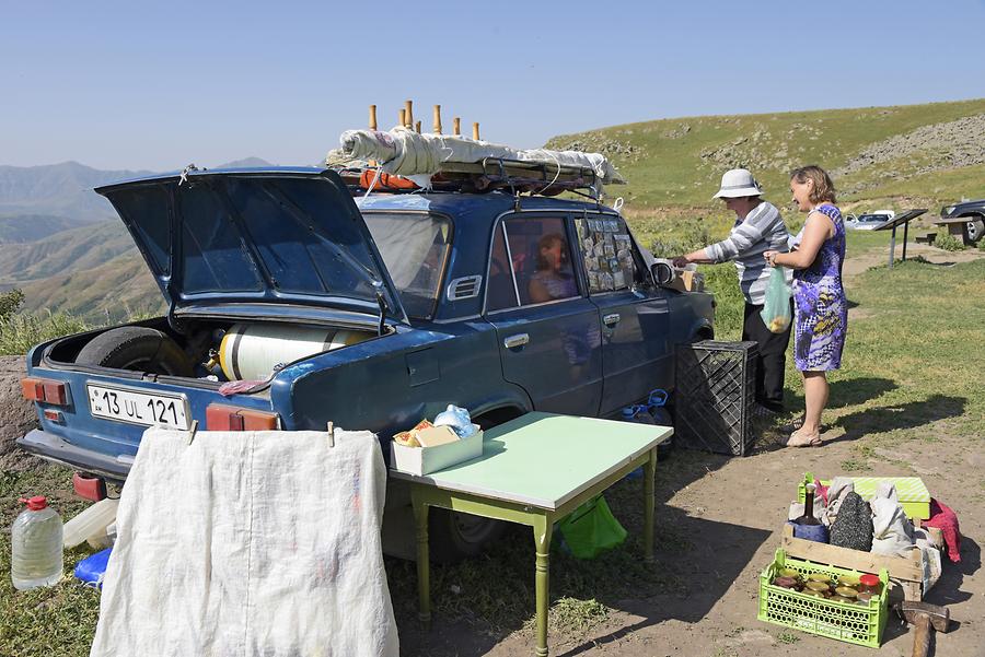 Selim Mountain Pass - Market Stall