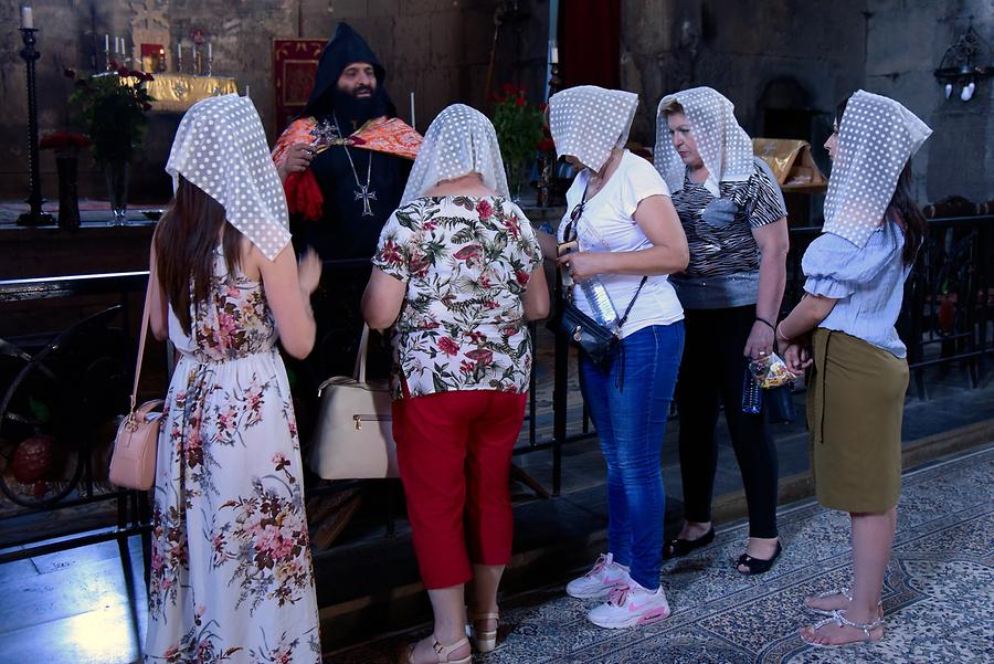 Tatev Monastery - Saints Paul and Peter Church; Devotees