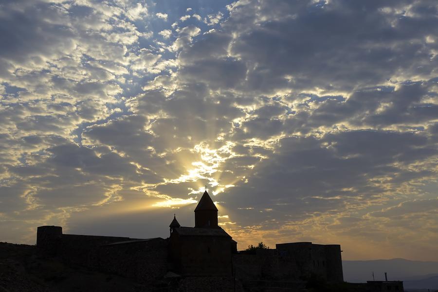 Khor Virap at Sunset