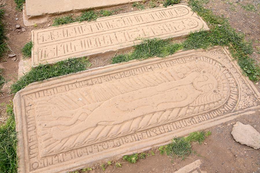 Noravank Monastery - Grave Slabs