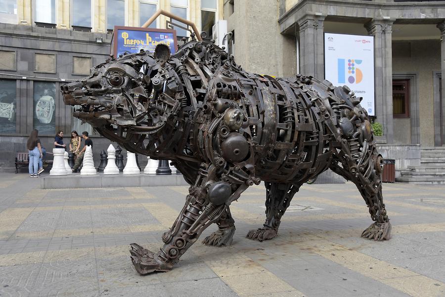 Sakharov Square - Modern Sculpture