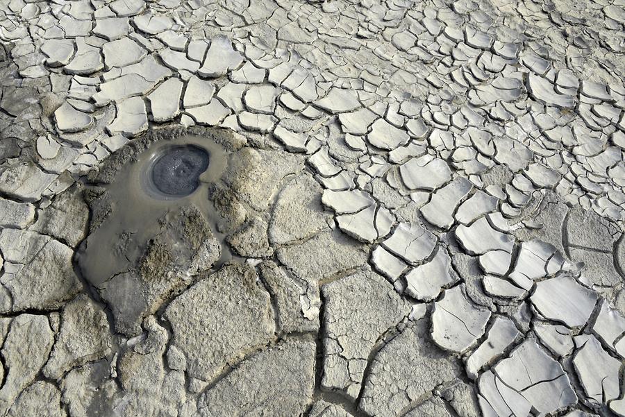 Mud Volcano near Alat