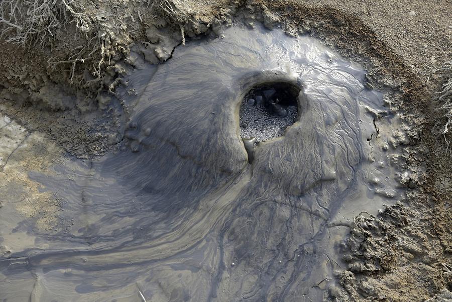 Mud Volcano near Alat