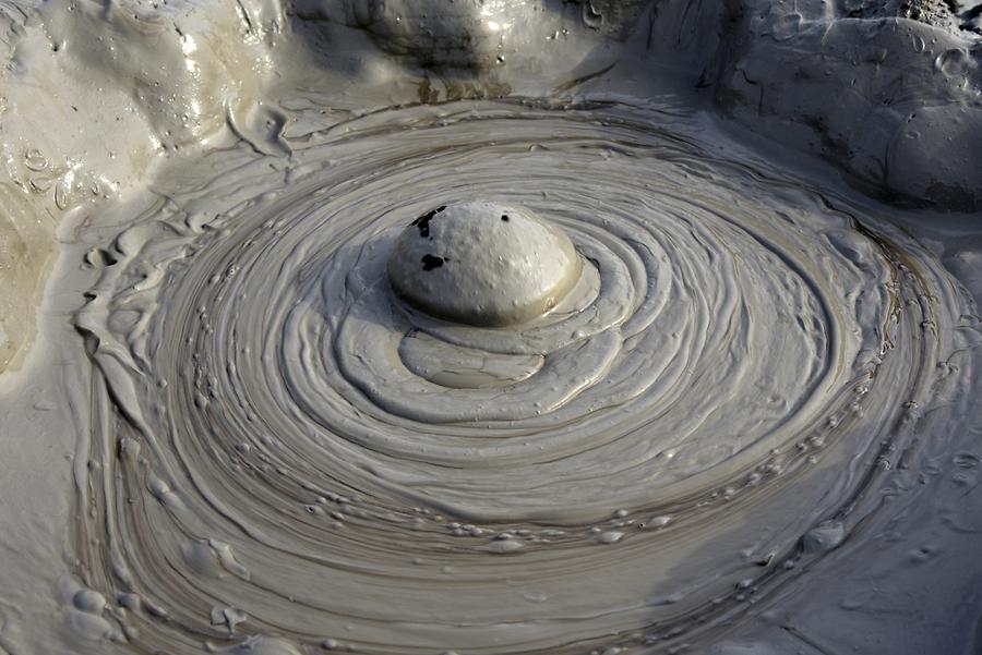 Mud Volcano near Alat