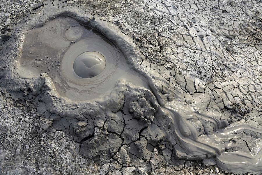 Mud Volcano near Alat