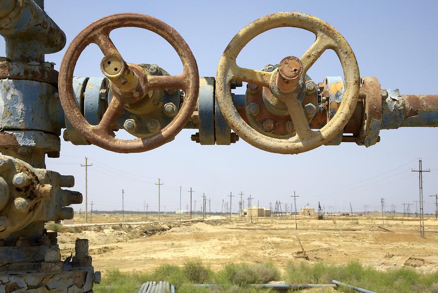 Oilfields - Pumpjacks; Detail