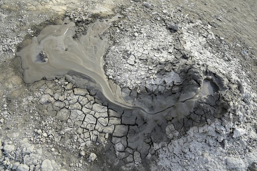 Mud Volcano near Alat