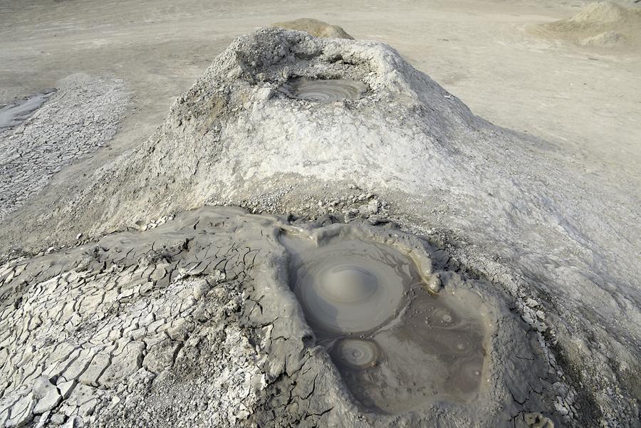 Mud Volcano near Alat