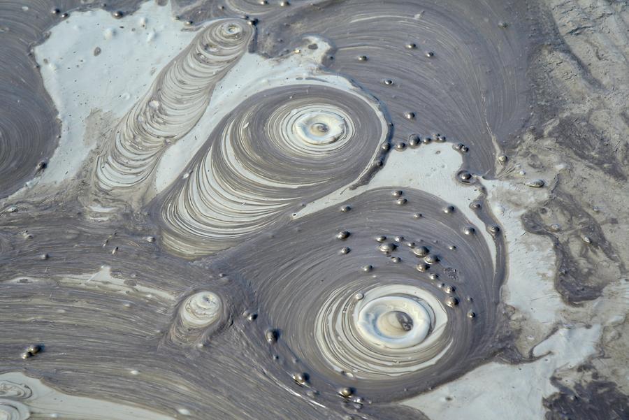 Mud Volcano near Alat