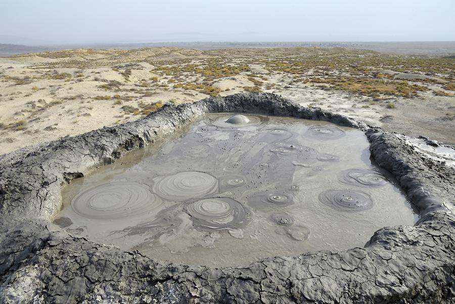 Mud Volcano near Alat