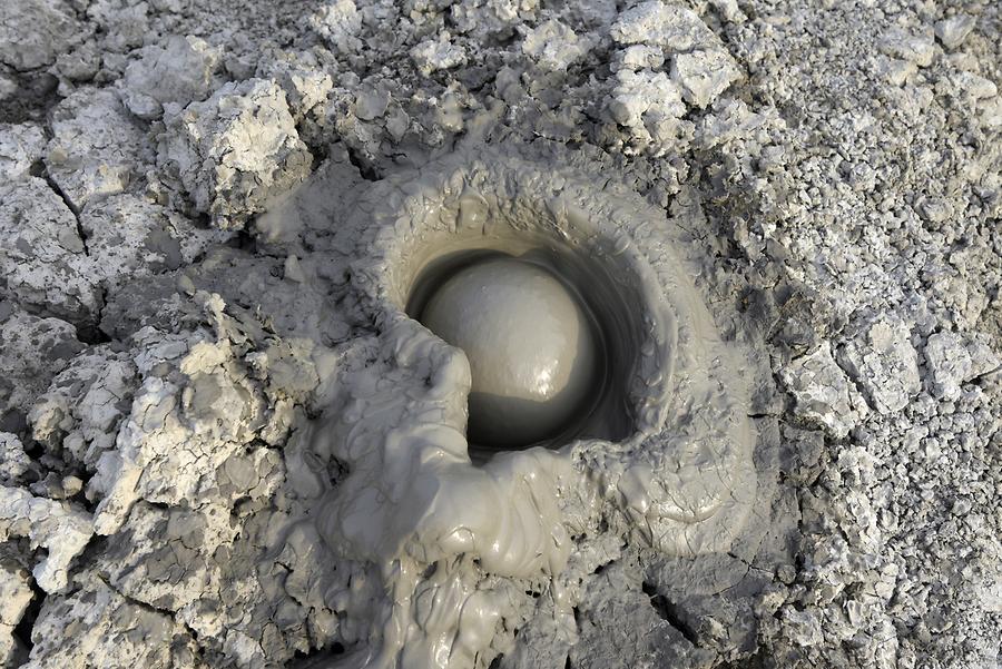 Mud Volcano near Alat