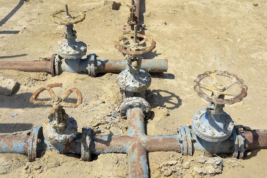 Oilfields - Pumpjacks; Detail