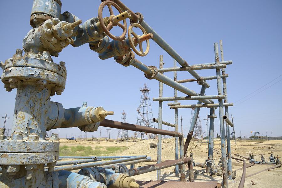 Oilfields - Pumpjacks; Detail