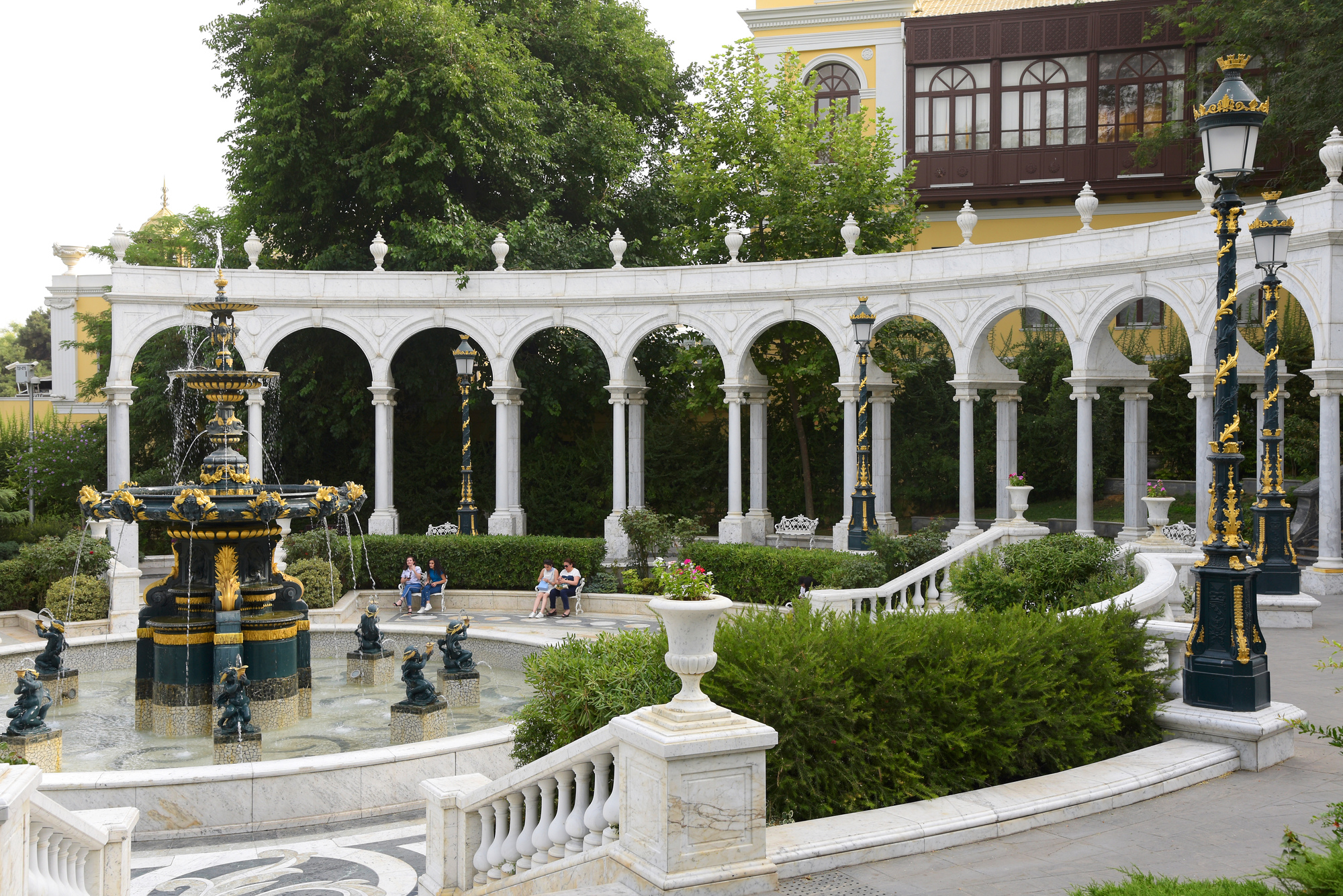 Azerbaijan State Philharmonic Hall Park 2 Baku Geography