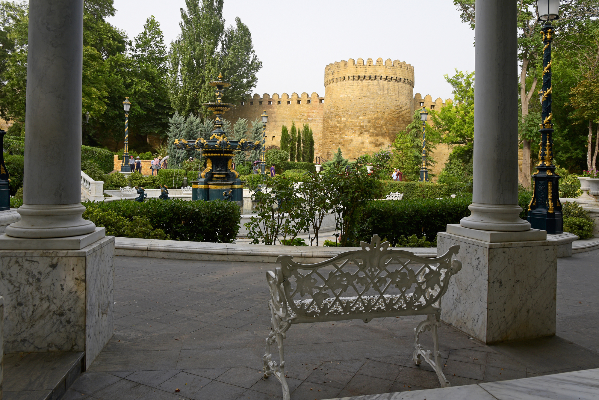 Azerbaijan State Philharmonic Hall Park 3 Baku Geography