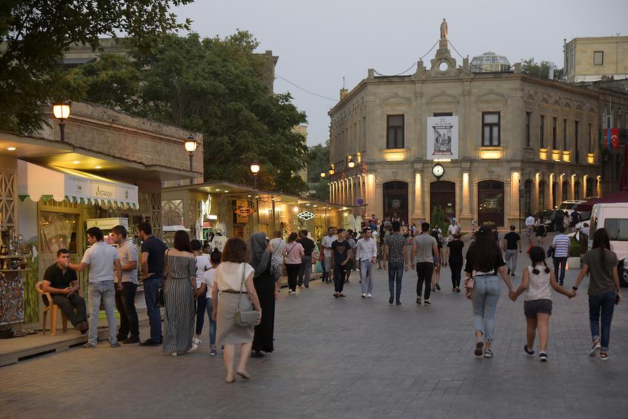 Old Baku at Night