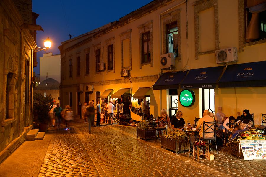 Old Baku at Night