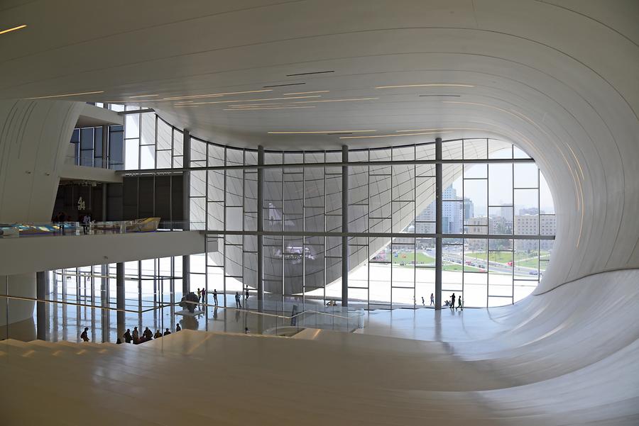 Heydar Aliyev Center - Inside