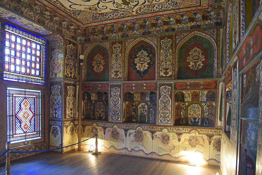 Shaki - Residence of Shaki Khans; Inside