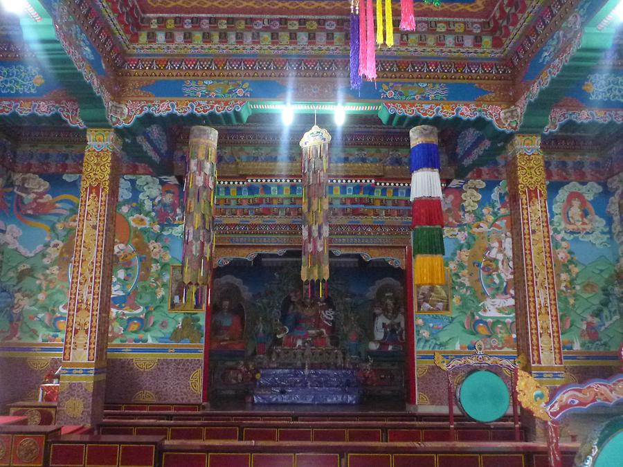 Interior of a temple