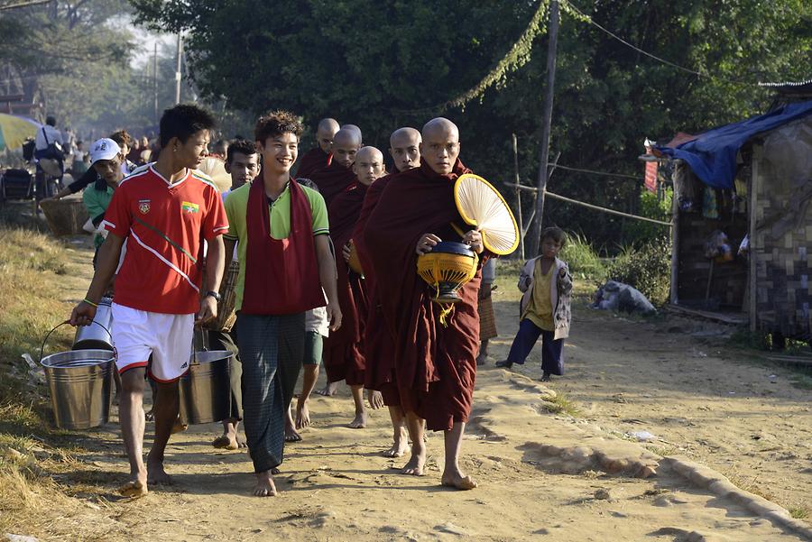 Donations to Monks Dala