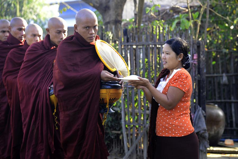 Donations to Monks Dala