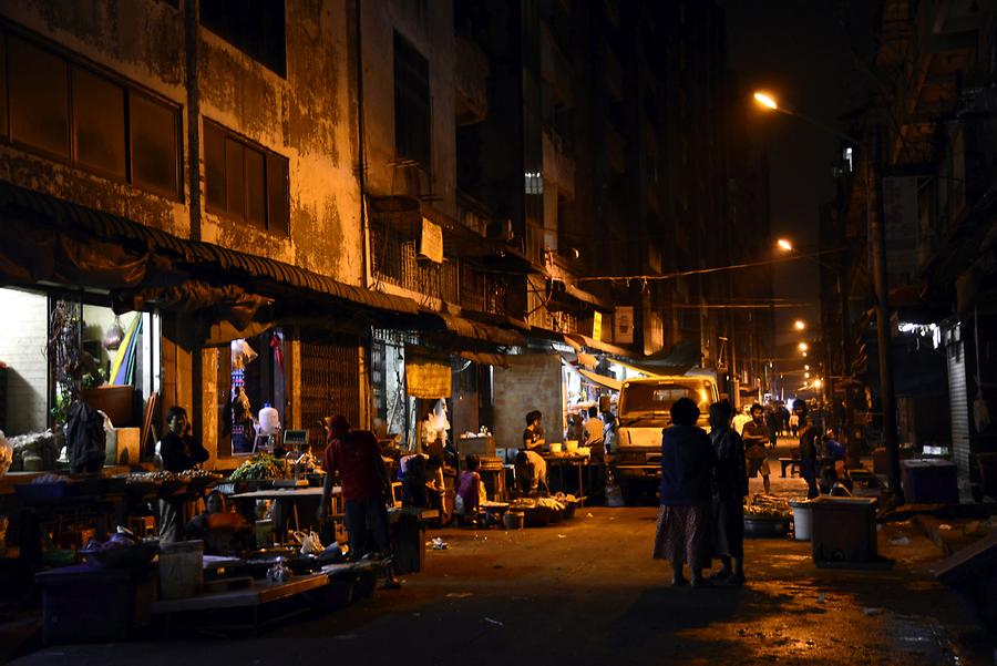 Night Market Yangon