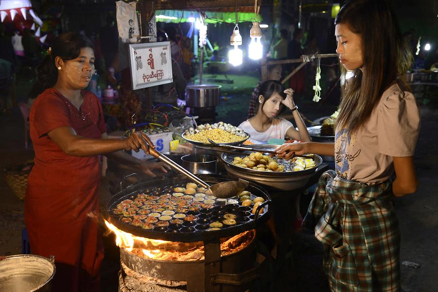 Night Market Yangon