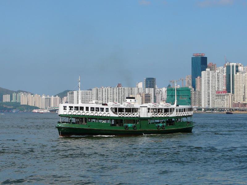 waterfront with ferryboat