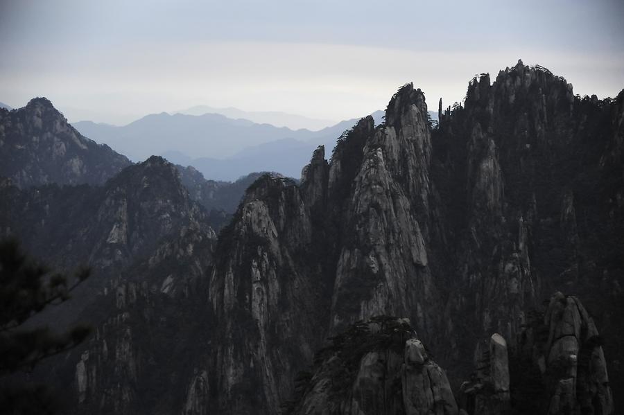 Huang Shan at Sunrise