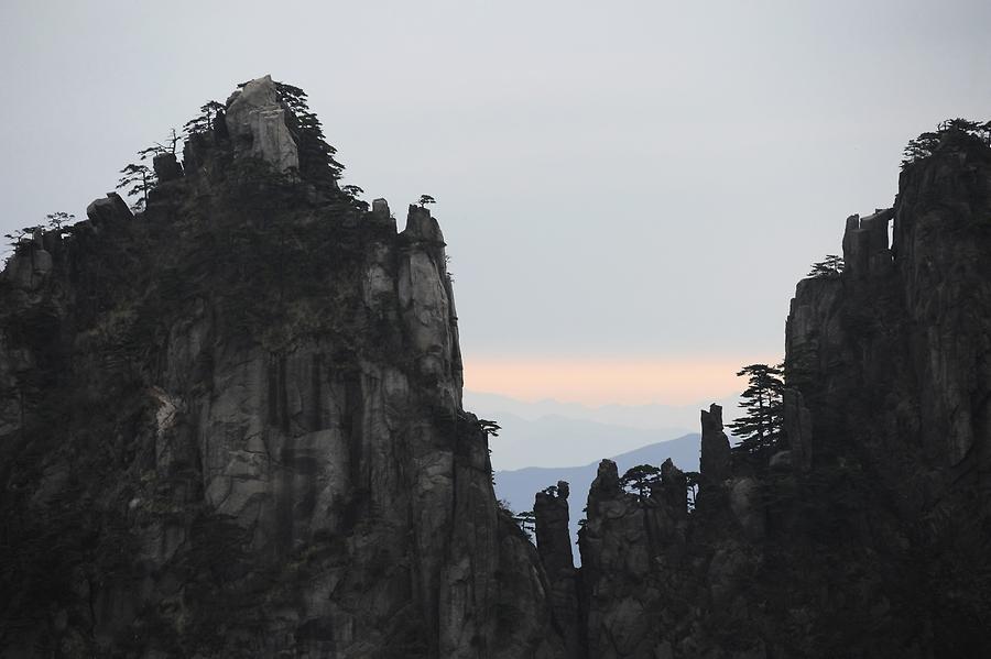 Huang Shan at Sunrise