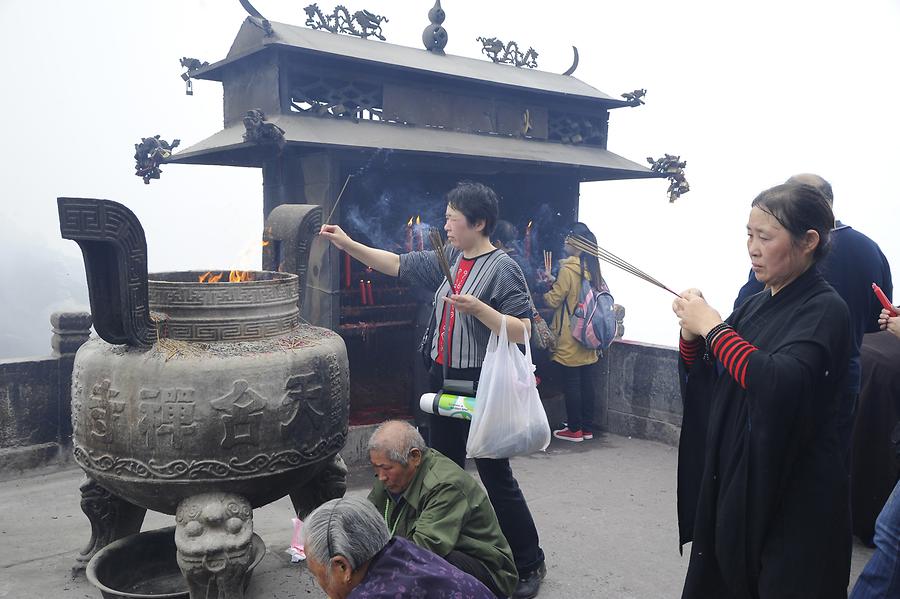 Mount Jiuhua - Tiantai Temple
