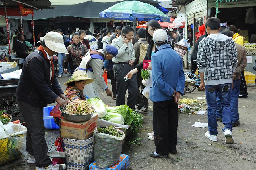 Lijiang - Market