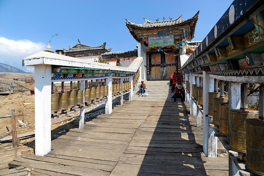 Tibetan Monastery on the Yak Meadow