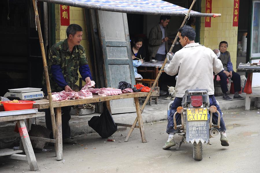 Jiang Tou Zhou - Meat Market