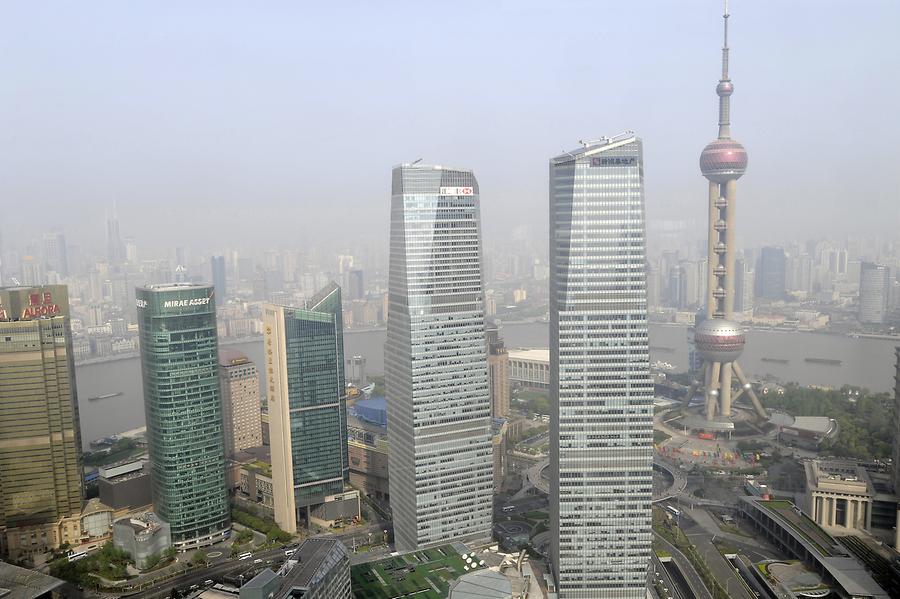 Jin Mao Tower - View of Pudong