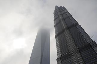 Jin Mao Tower and Shanghai World Financial Center (1)